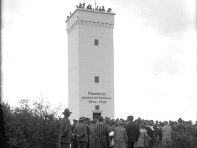 historisches Bild des Wienhagener Turms